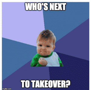 Whos next to take over? 